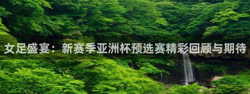 绿茵足球官网：女足盛宴：新赛季亚洲杯预选赛精彩回顾与期待